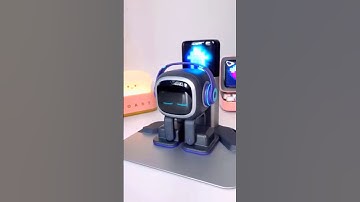 Unboxing golden mini robot so adorable 🌼 @energizelab #eilik #shorts #robot #robotics