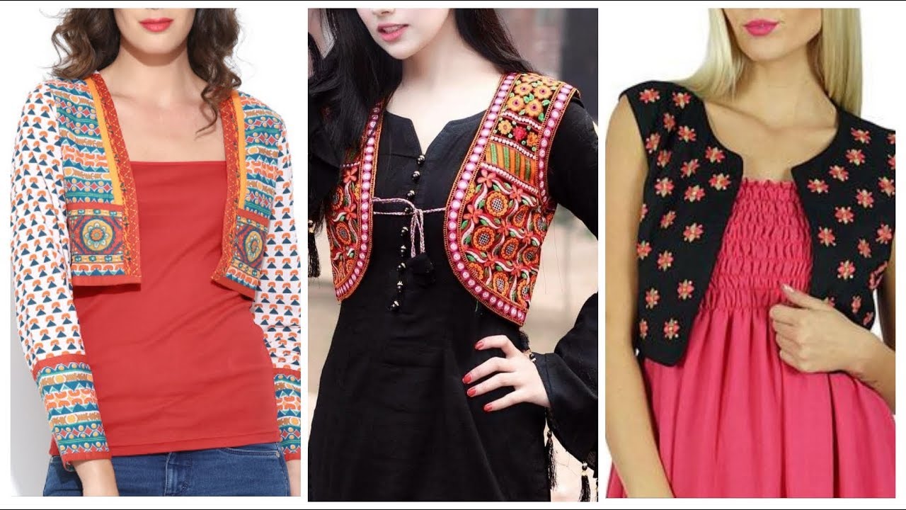 Pink & Red Rajasthani Brocade wrap jacket – Fashion Store