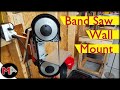 DIY Portable Band Saw Wall Mount