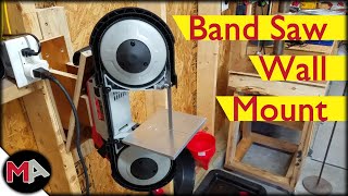 DIY Portable Band Saw Wall Mount