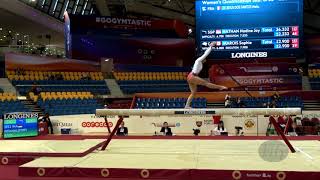 IRFANALUTHFI Rifda (INA) - 2018 Artistic Worlds, Doha (QAT) - Qualifications Balance Beam
