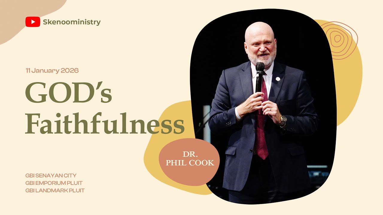 GOD'S FAITHFULNESS | DR. Phil Cook (Online Service | 11 JAN 2026)