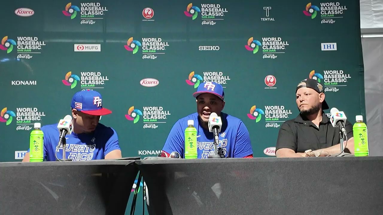 Puerto Rico llega al Clásico Mundial de Béisbol con 
