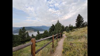Lost Gulch Overlook and Gross Reservoir near Boulder, Colorado.
