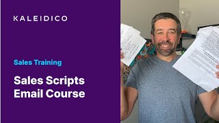 Sales Script Email Course - Promo by Bill Rice Strategy 46 views 2 years ago 6 minutes, 22 seconds