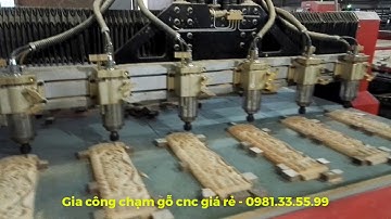 Gia công CNC gỗ tại Sài Gòn | Nhận gia công CNC số lượng lớn
