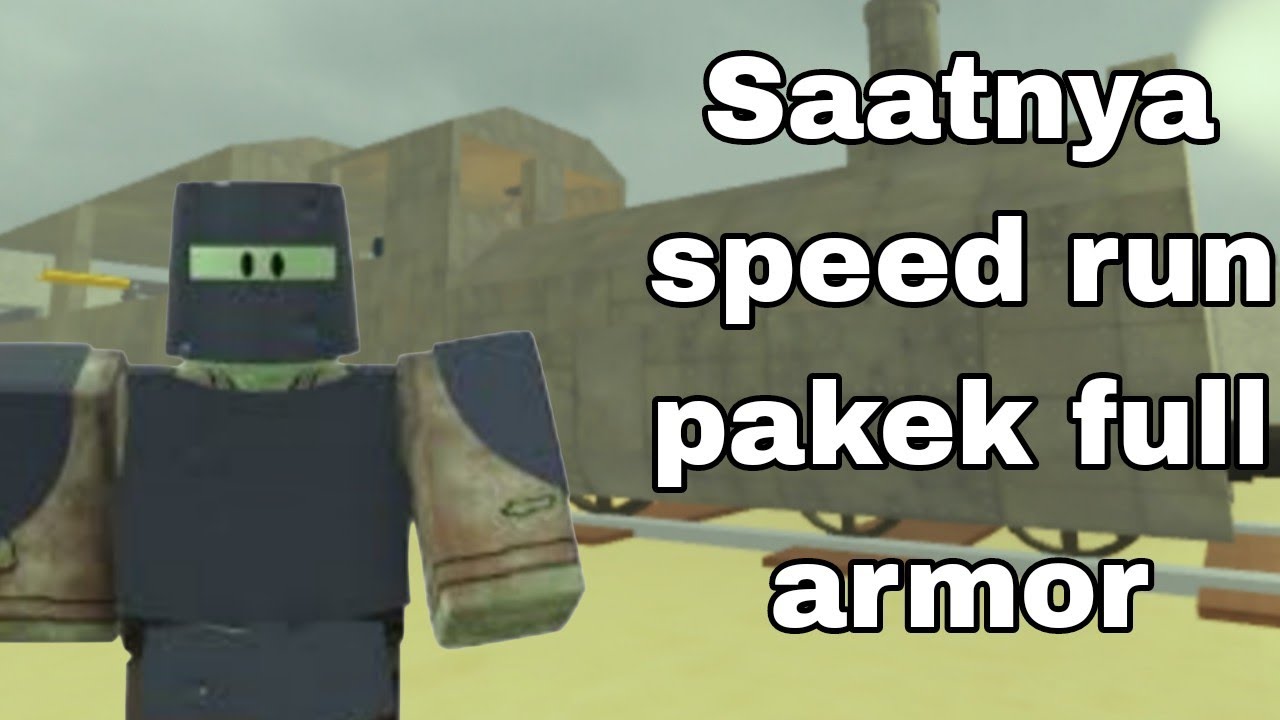 Speed run pakek full armor | DEAD RAILS - YouTube