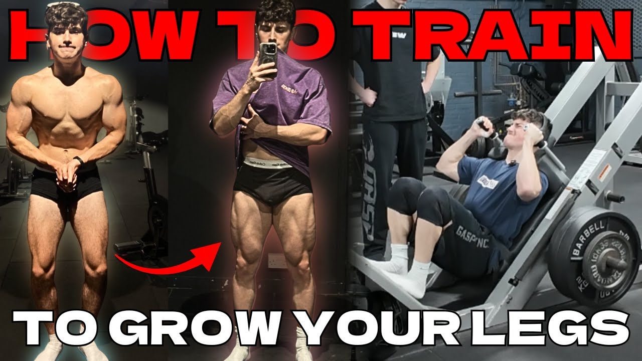 HOW TO GROW YOUR LEGS - FULL LEG SESSION! - YouTube