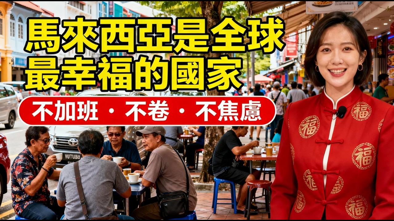 全球最幸福的國家，不是新加坡，而是馬來西亞！