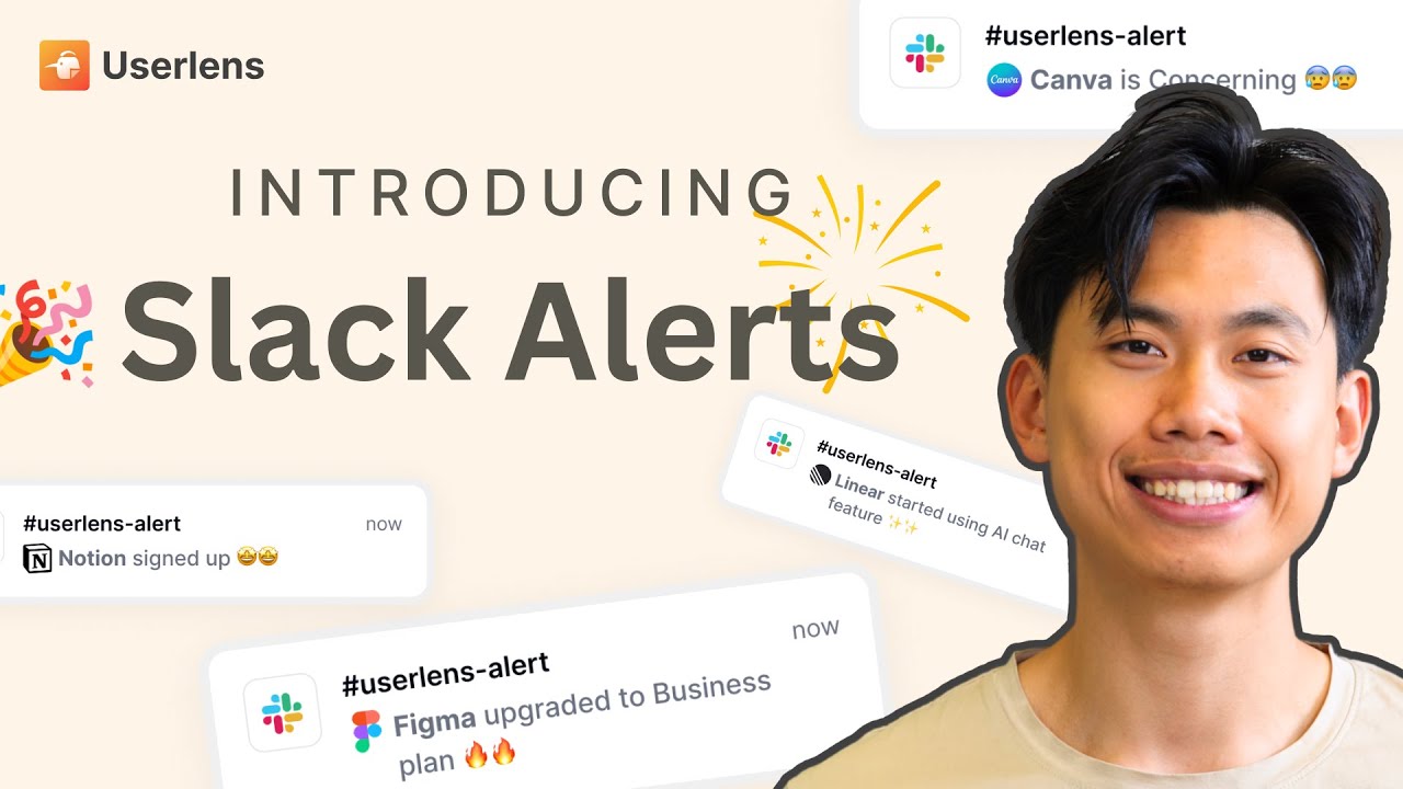 Introducing Slack alerts on Userlens - YouTube