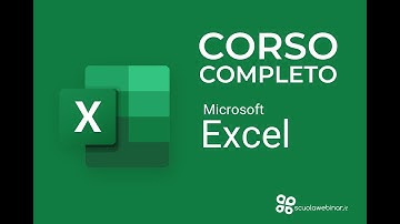 EXCEL CORSO COMPLETO, Livello Base  | Lezione 1:  I fondamentali del programma