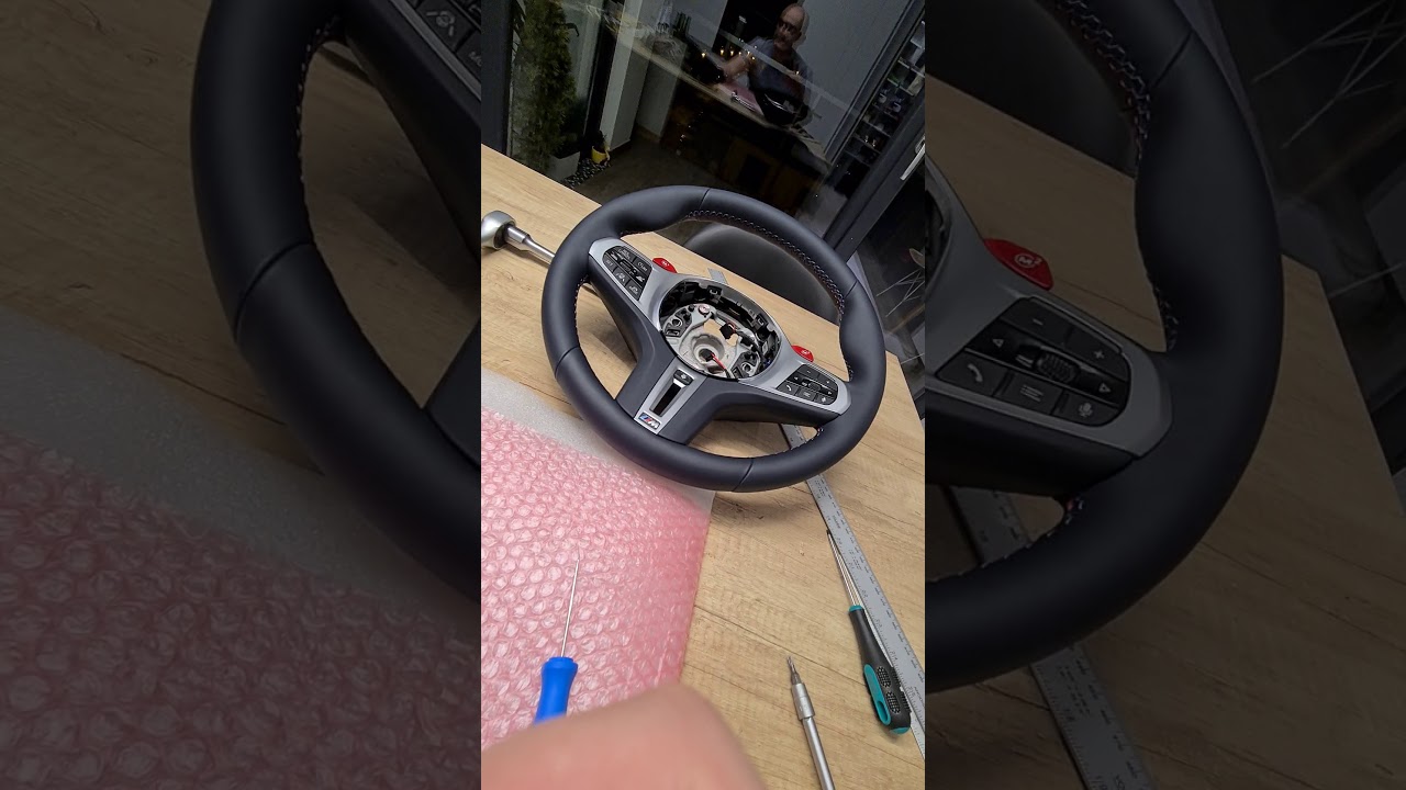 G30 M Sport Steering Wheel Trim Removal Guide YouTube