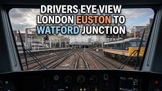 London Euston to Watford Junction Driver's Eye View | Britain's Historic Main Line #london #fyp