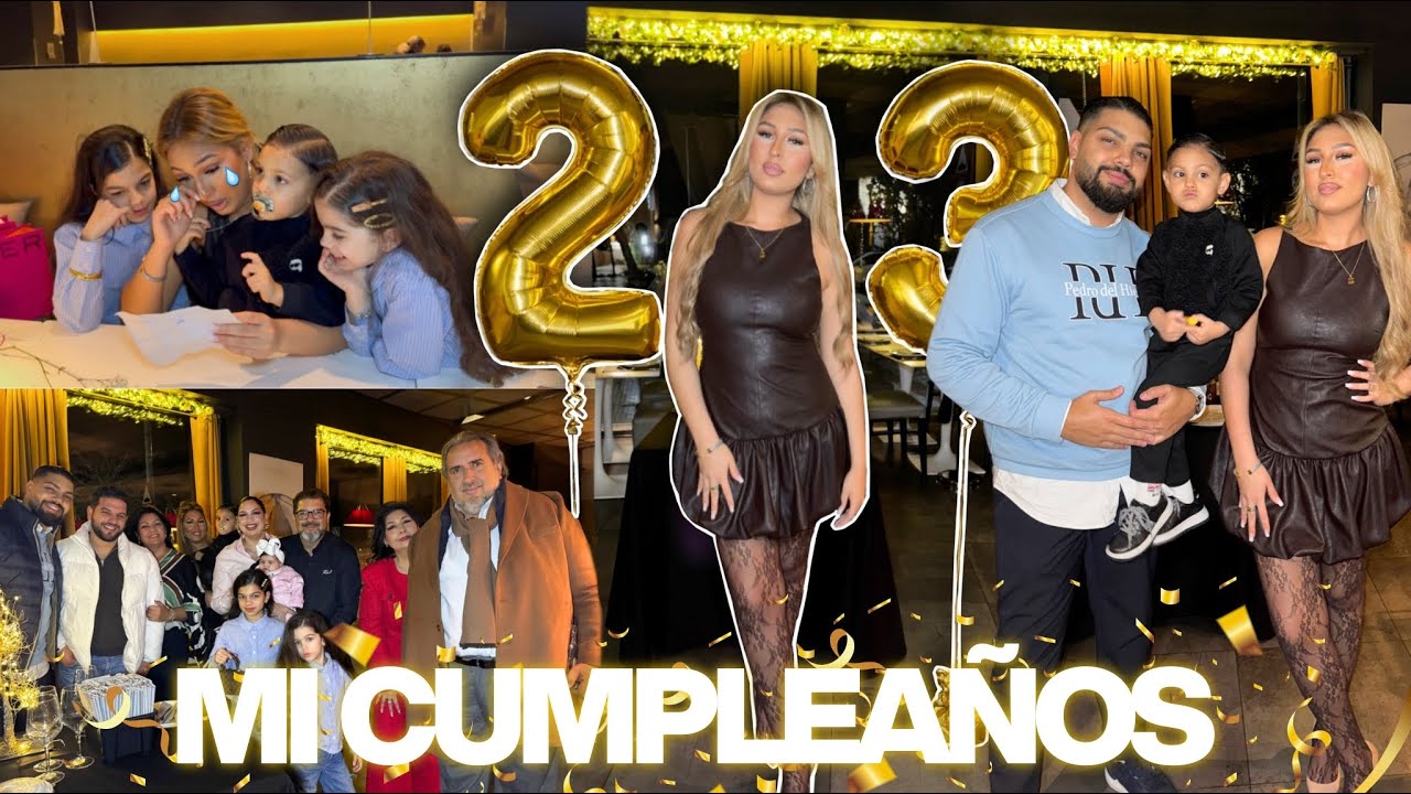 ASÍ CELEBRO MI 23 CUMPLEAÑOS | MARÍA PARIS 