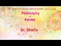 11am ist i philosophy of karma i sr sheilu i gyan sarovar i mt abu i 16th jan 2024