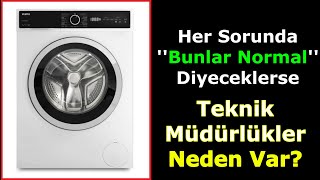 Titreyen, Yürüyen, Sesli Çalışan Çamaşır Makineleri ve Çaresiz TM ler.