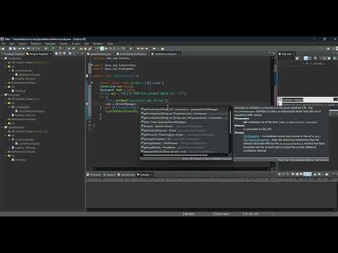 Delete a data in SQLyog using jdbc code | Use headphones for clear audio
