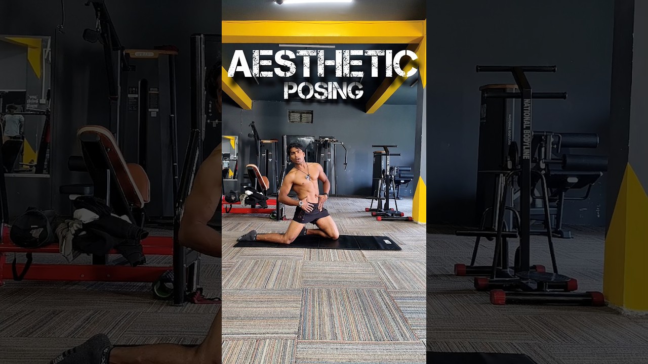 Позирование в бодибилдинге.