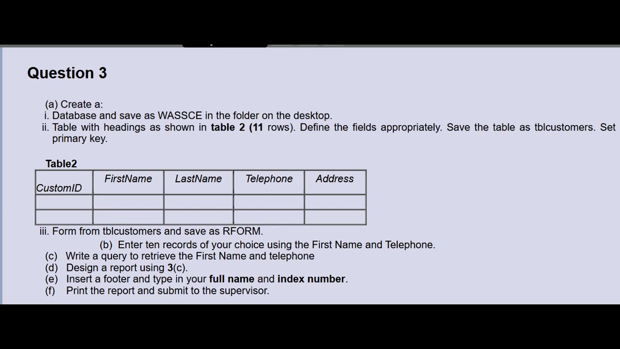 WAEC 2022 computer practical - YouTube