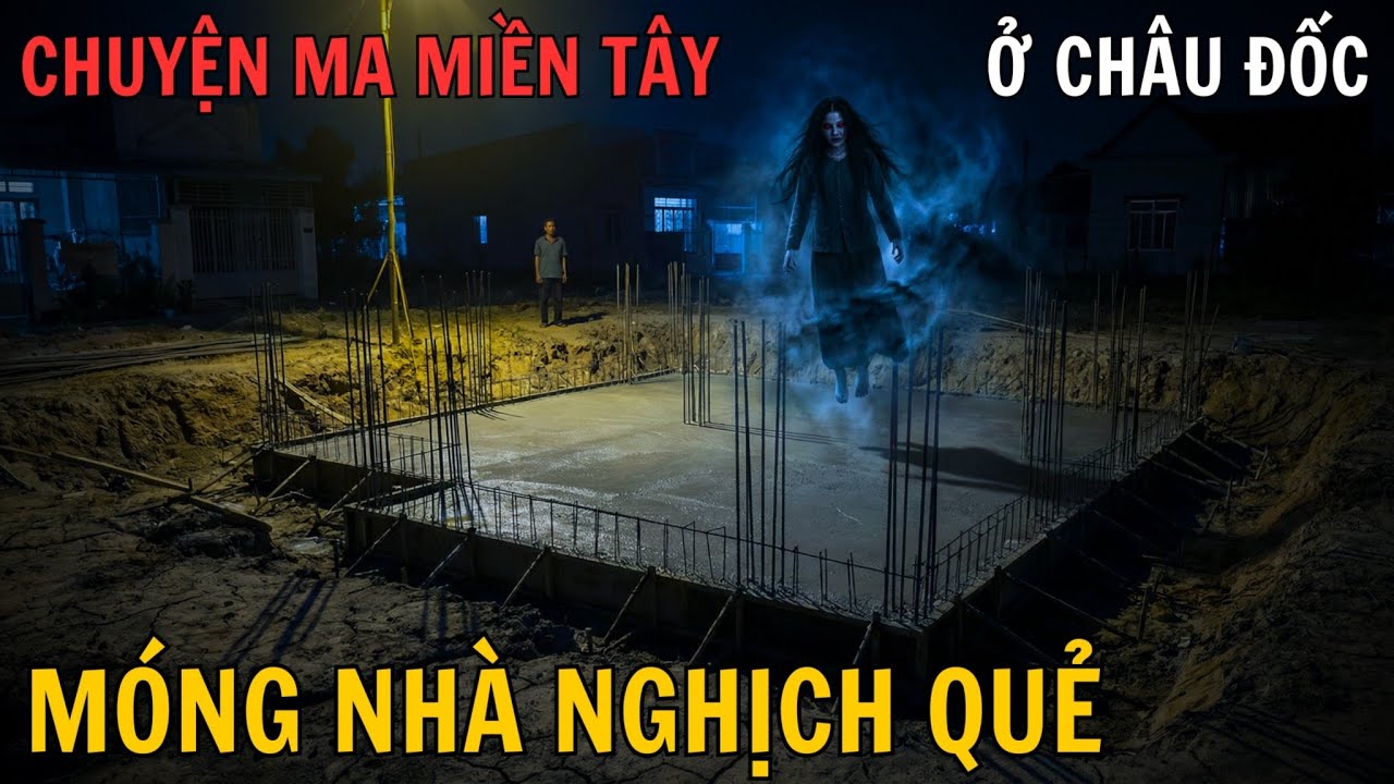 Móng nhà nghịch quẻ ở Châu Đốc