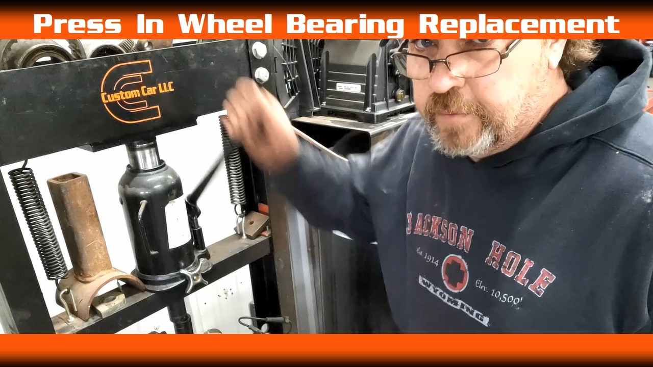 Press In Wheel Bearing Replacement #repair #autorepair #thursday