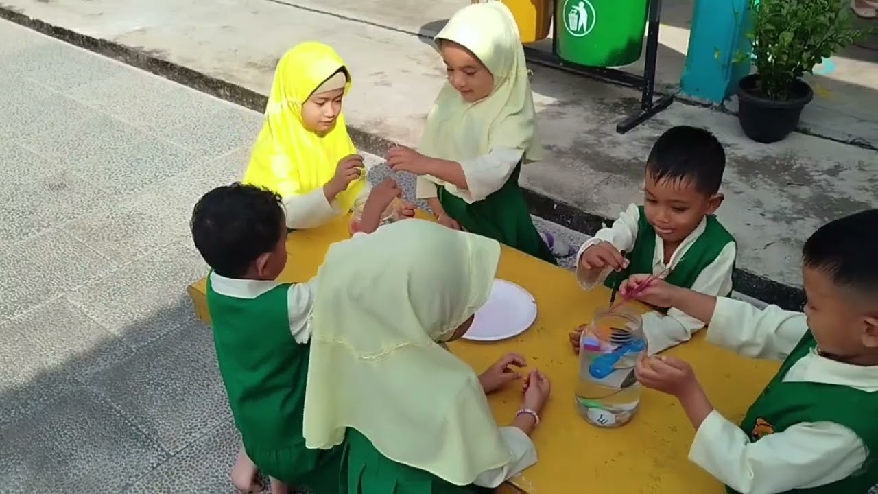 Eksperimen di kelas B4