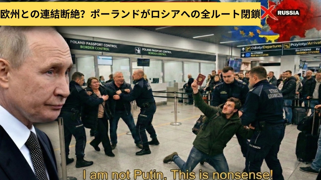 欧州への道が閉ざされた？ポーランドがロシアとの全接続を停止