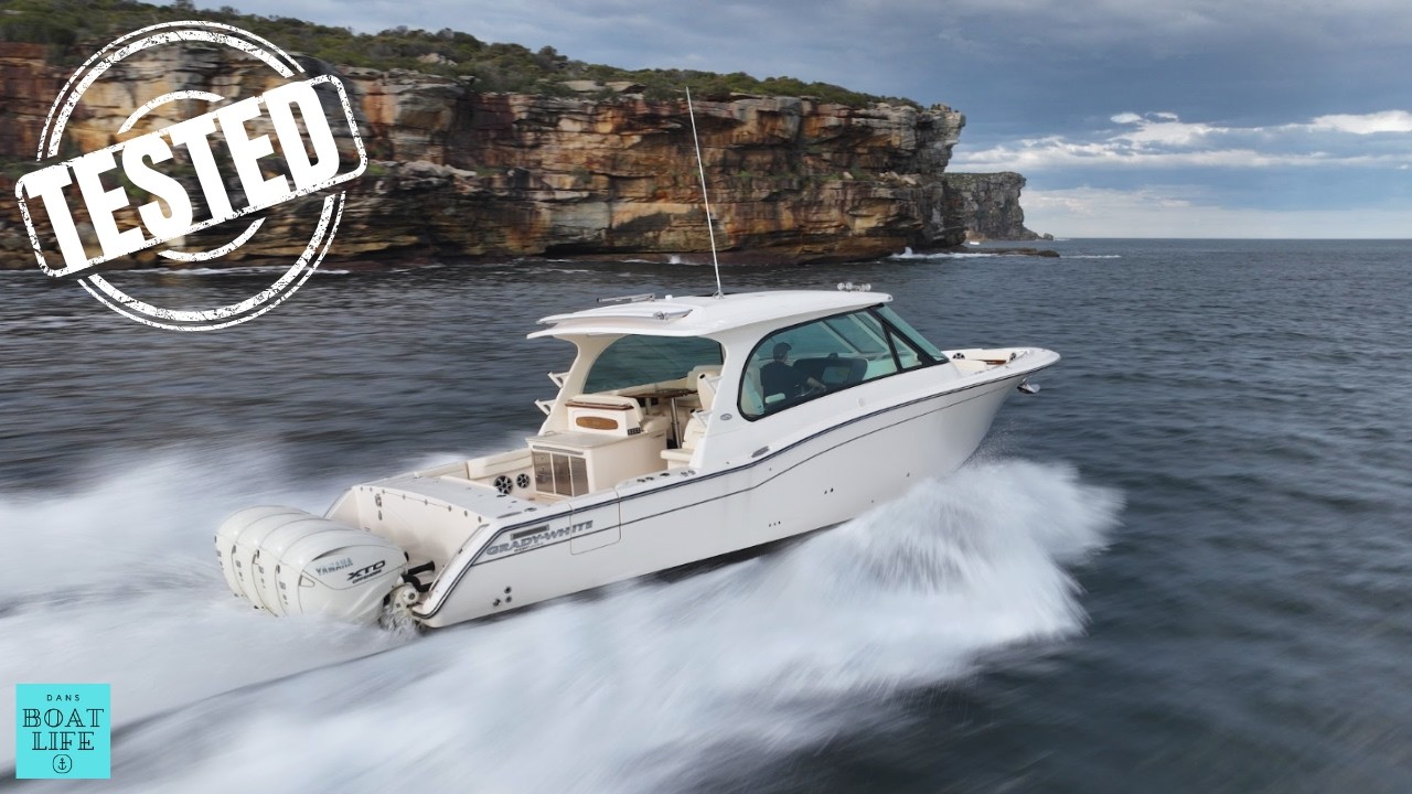 ⁣Dry, Fast & Luxurious | Grady White Freedom 415 Sea Trial