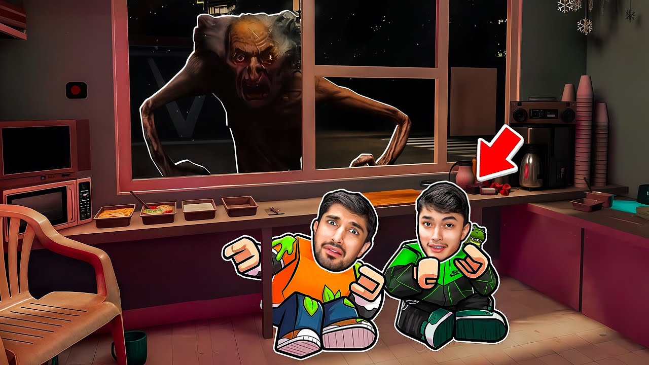 فتحنا محل شاورما الساعة 3  في الليل !!😱 roblox