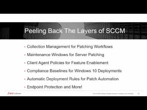 Leveraging SCCM to Manage Endpoint Security