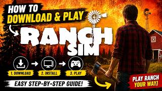 Ranch Simulator FREE Download &amp; Installation Guide for PC (2026) | Play on Low-End PC! 😲😱