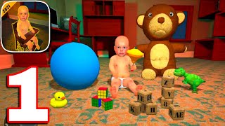 Scary Baby In Yellow 3D : Horror Granny Baby Games Full Gameplay Walkthrough || Level 1 to 10 || screenshot 2