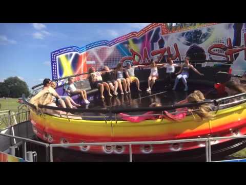 Tagada funfair ride at Newport Pagnell Carnival 2015