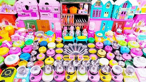 6:17 Minutes Satisfying with Unboxing Hello Kitty Mini Kitchen Set | Unboxing Kitty Mini Kitchen Set