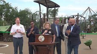 Ribbon Cutting Garret Mountain Reservation Playground