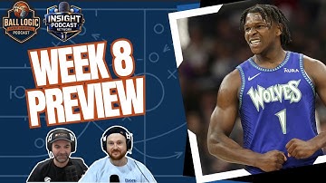 NBA Fantasy Basketball | Week 8 Preview - Waiver Wire Targets and Weekly Schedule