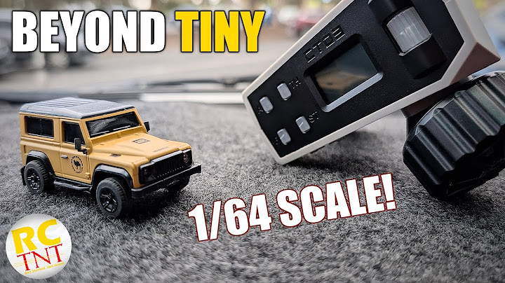 The Smallest RC Car I've Ever Seen!