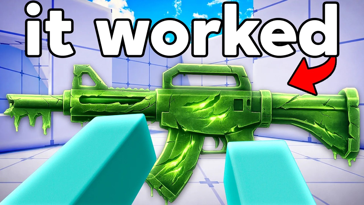 We Got CUSTOM MADE WEAPONS In ROBLOX RIVALS