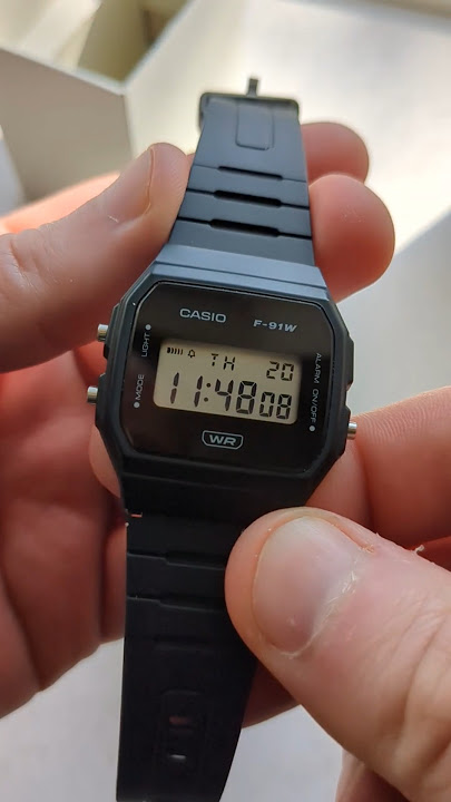 Casio F-91WB Unboxing #casio  #casiowatches #affordablewatches #unboxing