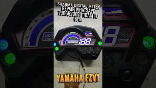 Yamaha FZ V1 Meter Repair and Modification #modificition #viral #electrinic #repair #speedometer