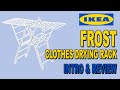 IKEA FROST Clothes Drying Rack | Assembly &amp; Review | Clueless Dad