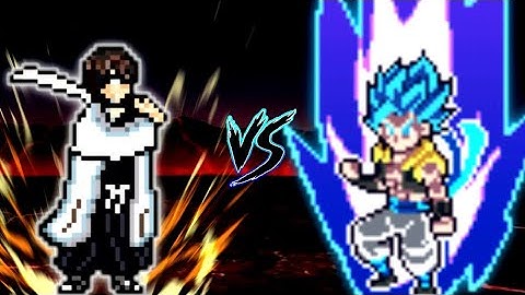 Captain Aizen V2 OP VS Gogeta V3.5 OP (all form) in Jump Force Mugen