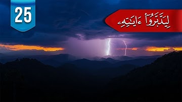ليدبروا آياته (م 2) # 25: ما الفرق بين (الغيث) و(المطر) في الاستعمال القرآني؟