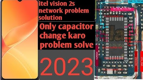ITEL VISION 2S NETWORK PROBLEM SOLUTION 2023   itel vision 2s no service 2023 #itel