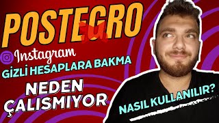 İnstagram Gi̇zli̇ Profi̇llere Bakma Postegro Çalişiyor Mu? 2023 Aralik