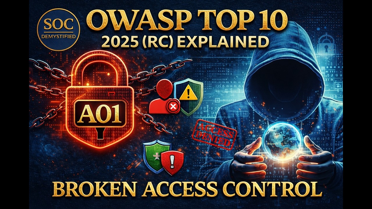 Episode 1 – A01 Broken Access Control Explained. - YouTube