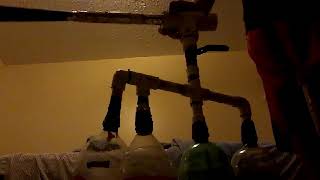 Pvc wabco e2 on 2 gallon air setup