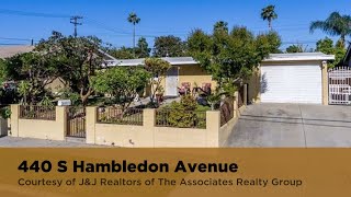 440 S Hambledon Avenue video tour