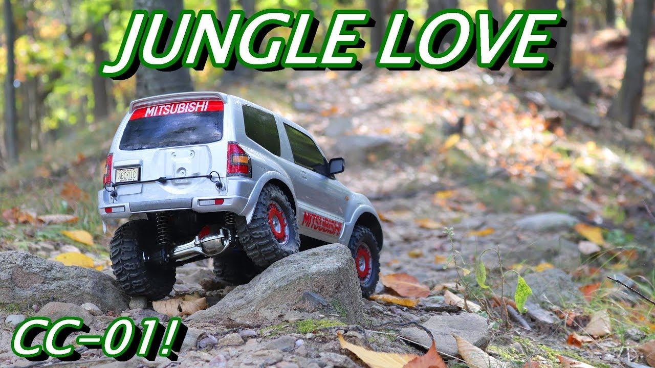 TAMIYA CC01 MITSUBISHI PAJERO JUNGLE LOVE! - YouTube