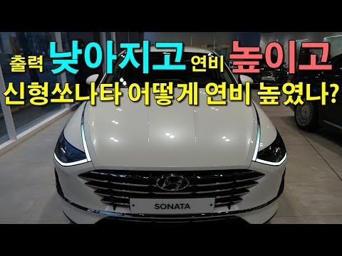 신형 쏘나타 DN8 <strong>공인연비</strong> 높인 비결은? What is the secret of 2020 All new Sonata to increased fuel mileage?